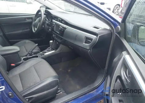 2015 Toyota Corolla S Plus из США, поврежденный, VIN 2T1BURHE4FC326755